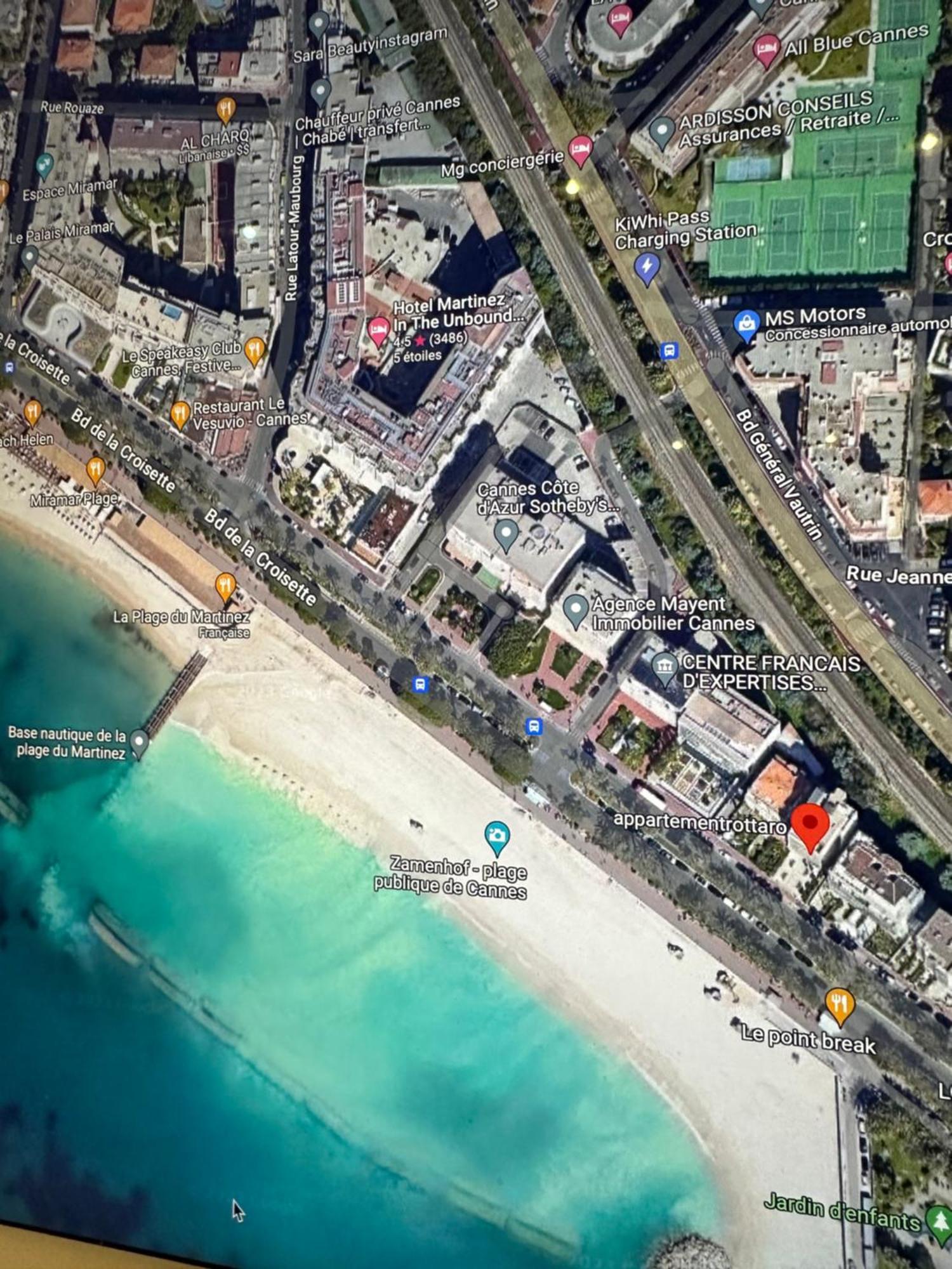 Appartement Rottaro Luxueux 2 Ch 2 Sdb Face A La Mer Канны Экстерьер фото